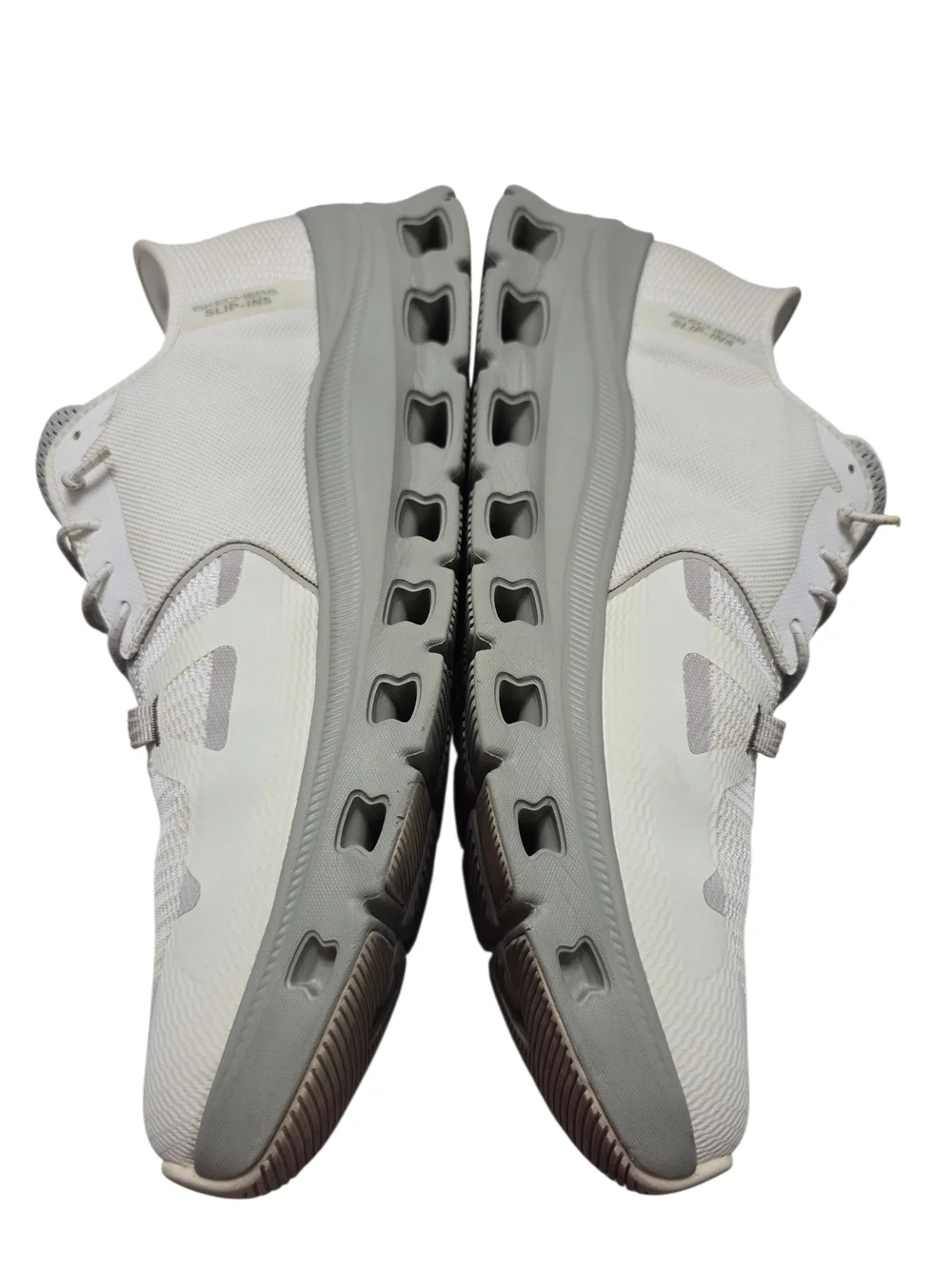 Skechers Slip-ins Men’s White/Gray Glide-Step Sneakers Size 13